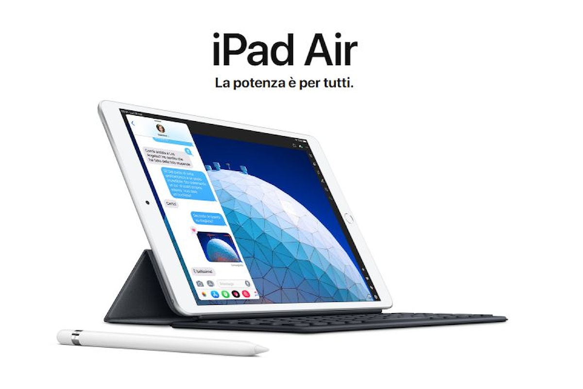iPad Air 2019 presentato ufficialmente: può essere considerato il fratello minore dell'iPad Pro