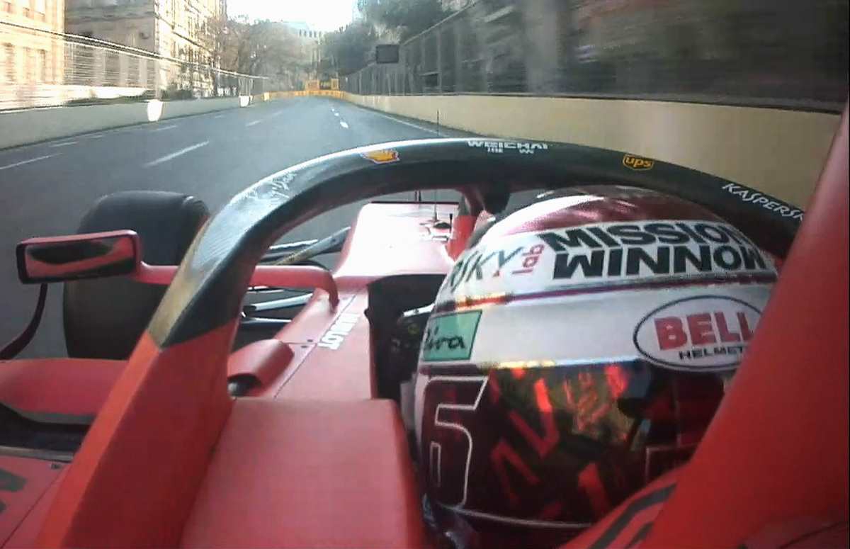 Leclerc il più veloce nelle libere del venerdì sul circuito di Baku