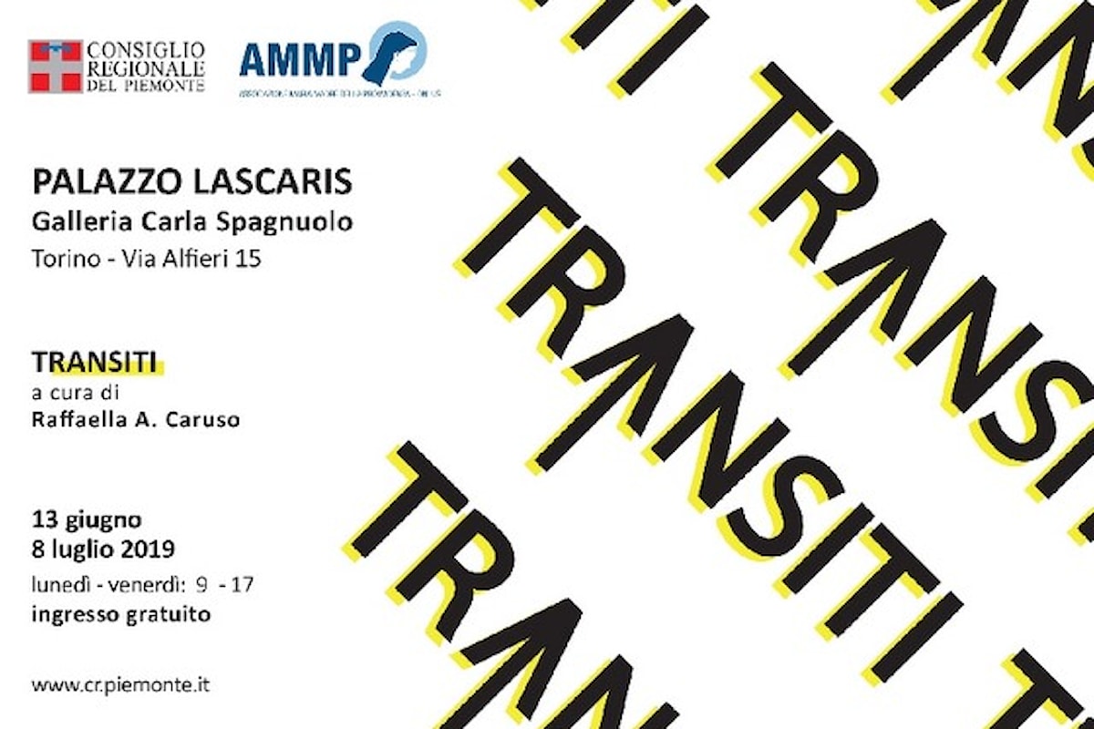 Transiti, a cura di Raffaella A. Caruso: opere donate da artisti di primo piano in ambito nazionale ed internazionale in esposizione a Palazzo Lascaris di Torino per AMMP Onlus