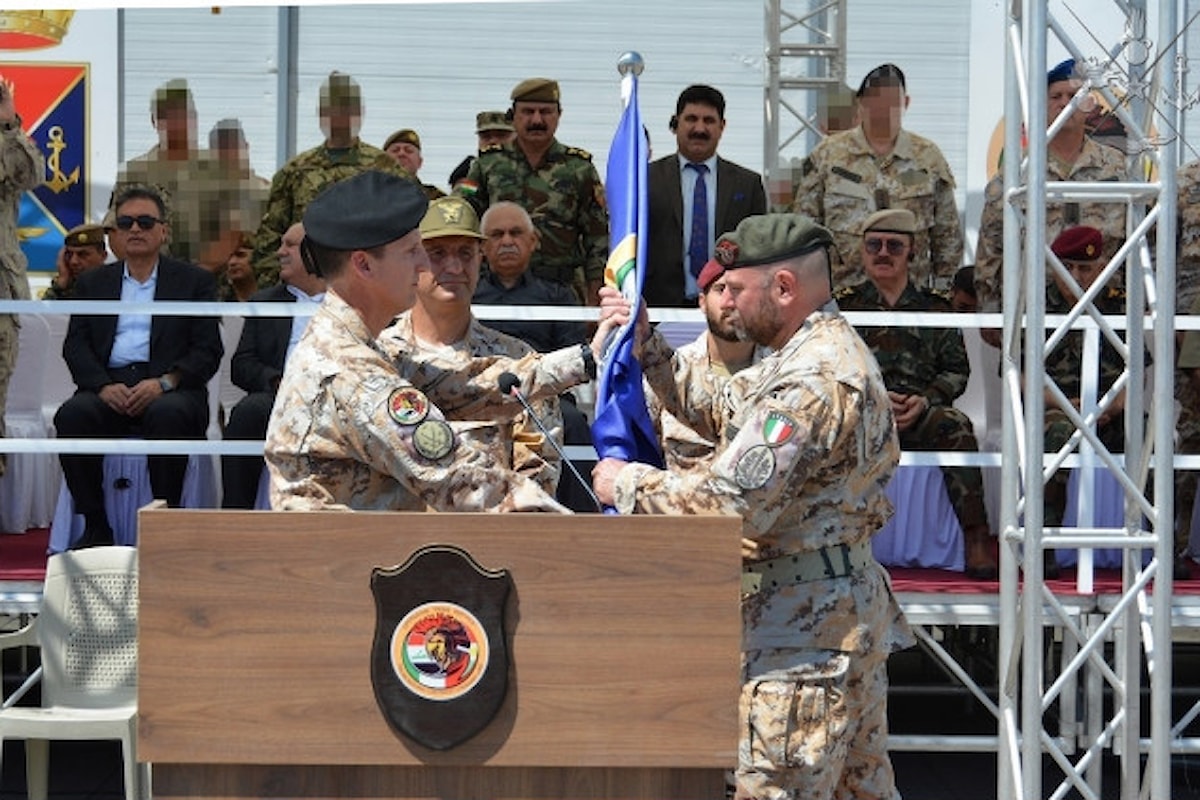Iraq: il Generale Terzano ringrazia i militari italiani per il loro impegno nell'operazione Prima Parthica