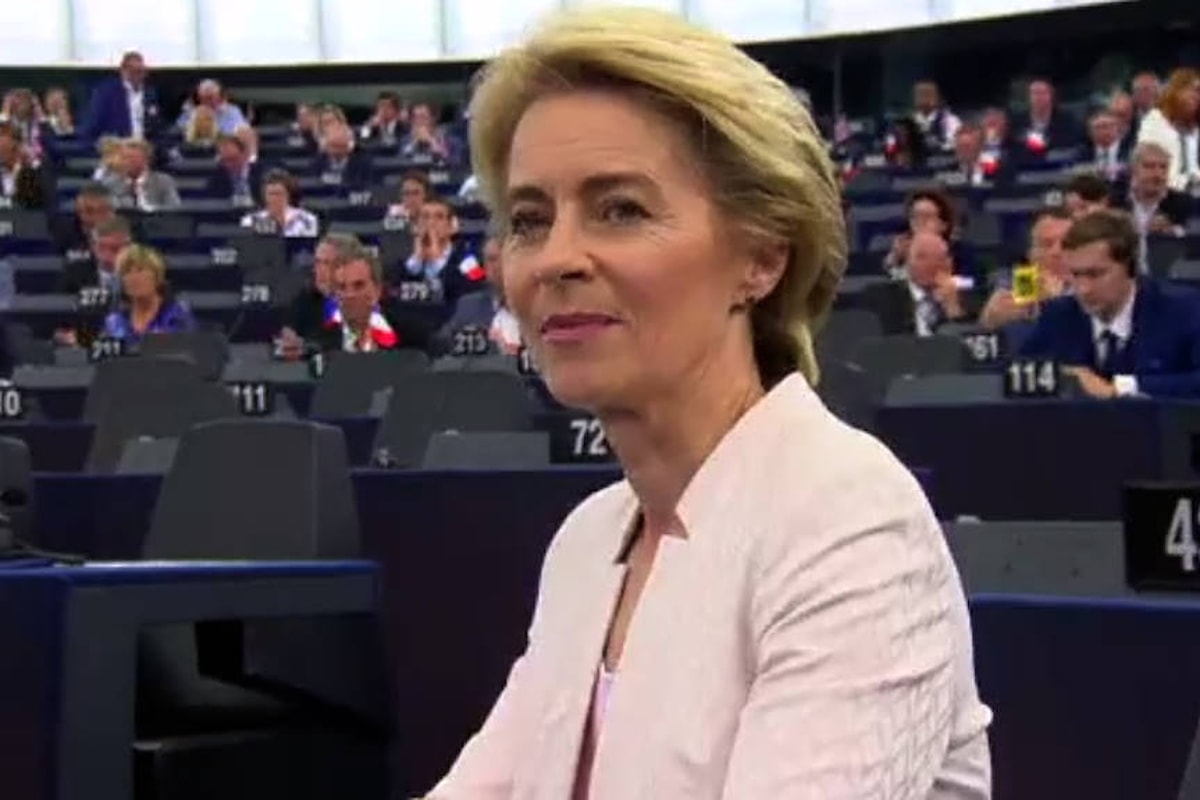 Ursula von der Leyen eletta a Strasburgo nuovo presidente della Commissione Ue