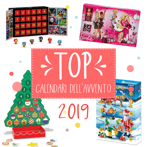 MIGLIORI CALENDARI AVVENTO 2019 PER BAMBINI