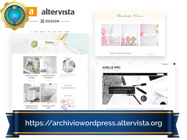 Come avere temi WordPress professionali e responsive gratis disponibili per chi apre un blog su Altervista.