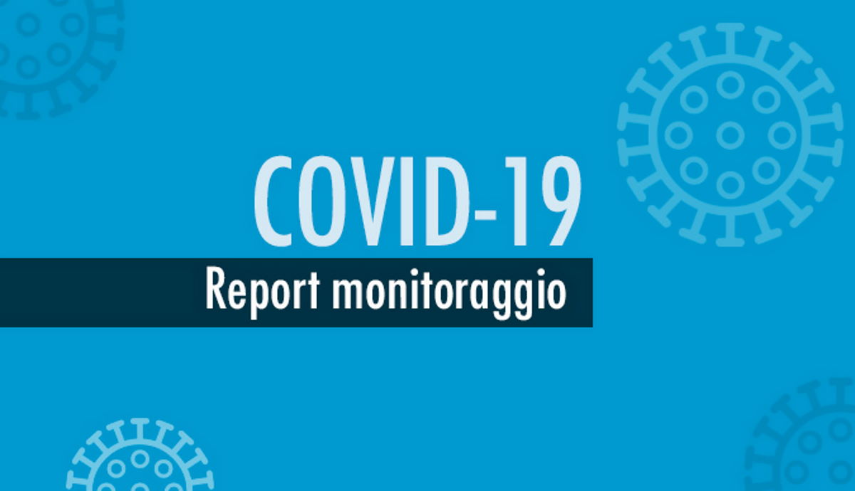 Report monitoraggio Covid dal 13 al 19 luglio