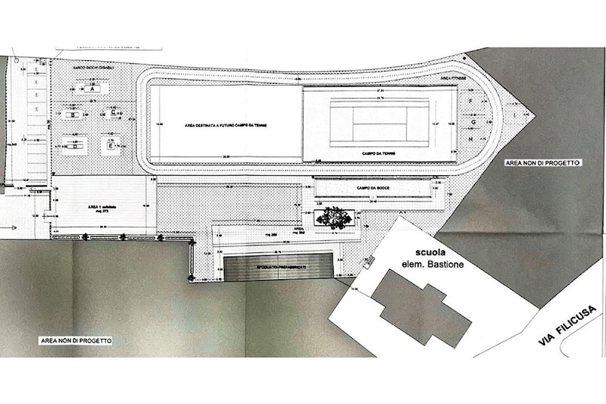 Milazzo (ME) - Approvata progettazione esecutiva Parco sportivo di Bastione