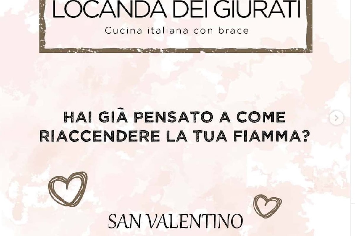 San Valentino alla Locanda dei Giurati di Como, per riaccendere l'amore