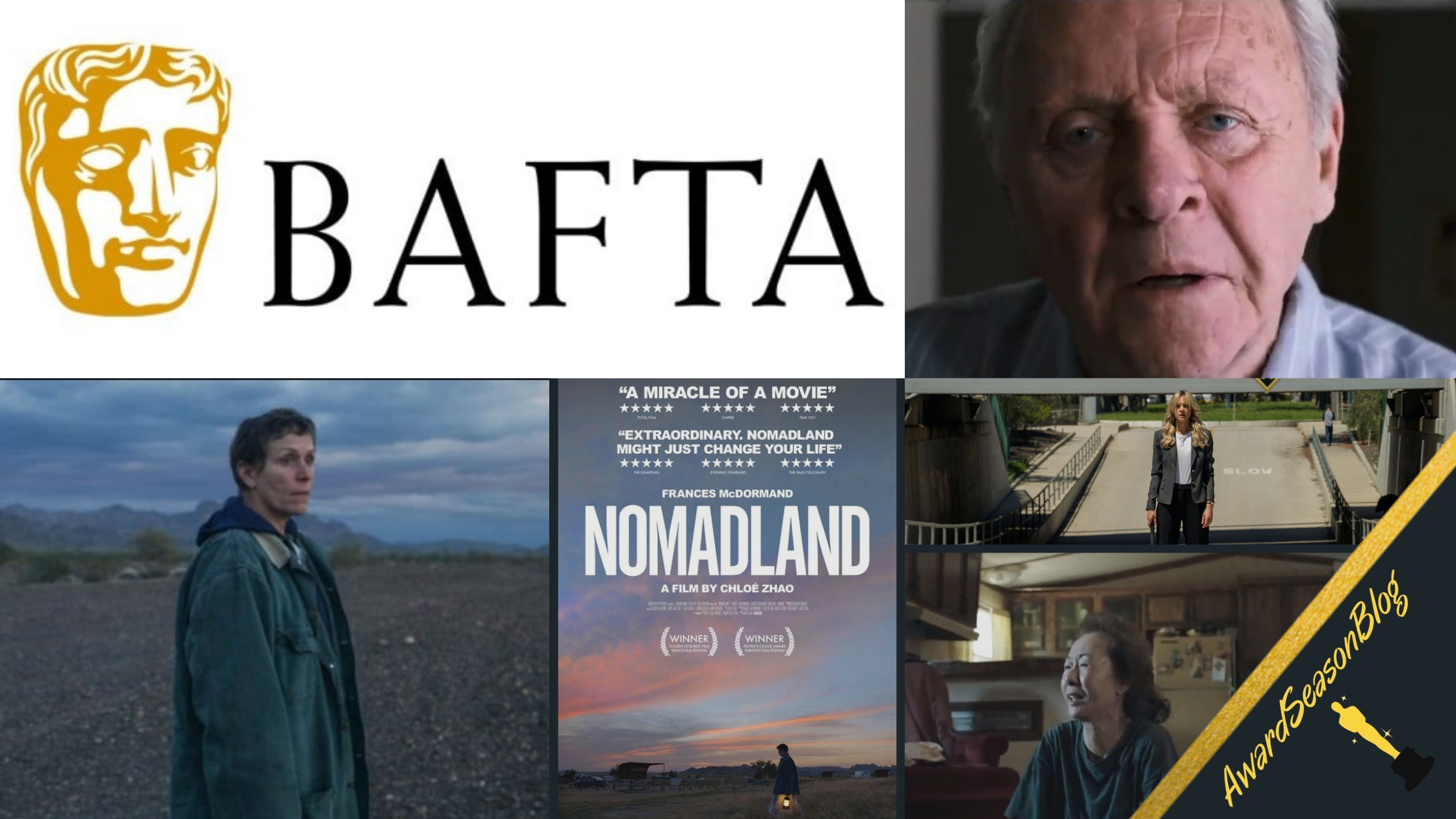 BAFTA 2021: Nomadland di Chloé Zhao eletto miglior film dell'anno