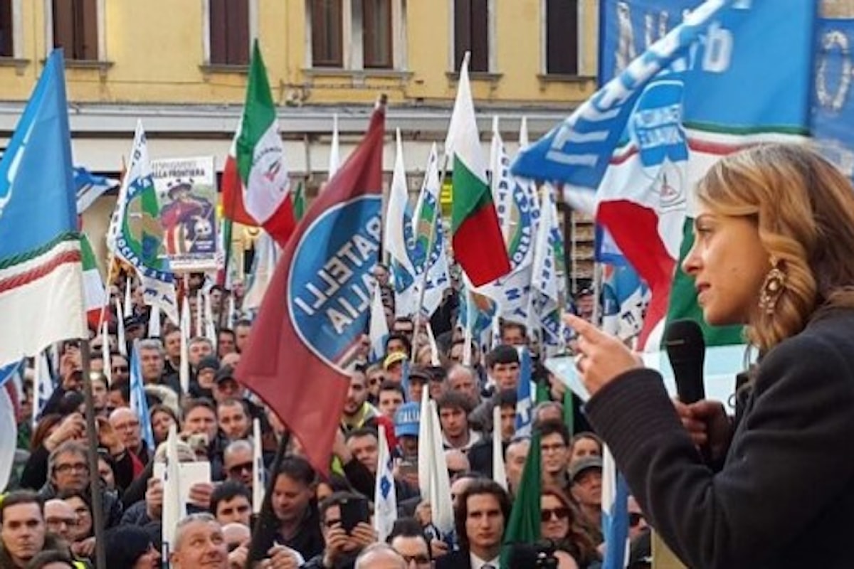 Niente piazza a Bologna per la Meloni