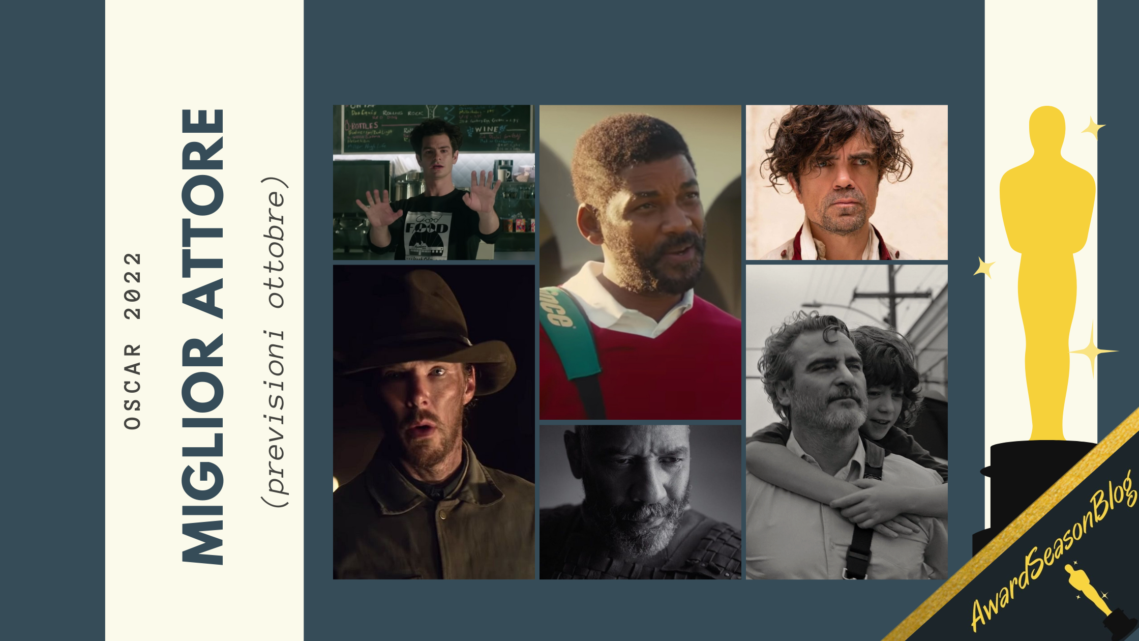 Oscar 2022: quali attori hanno più chance di ottenere la nomination? (previsioni ottobre)