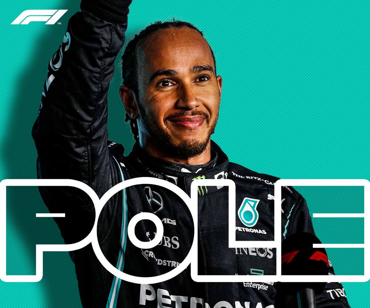 Formula 1, pole per Hamilton e prima fila tutta Mercedes a Gedda nel penultimo GP della stagione