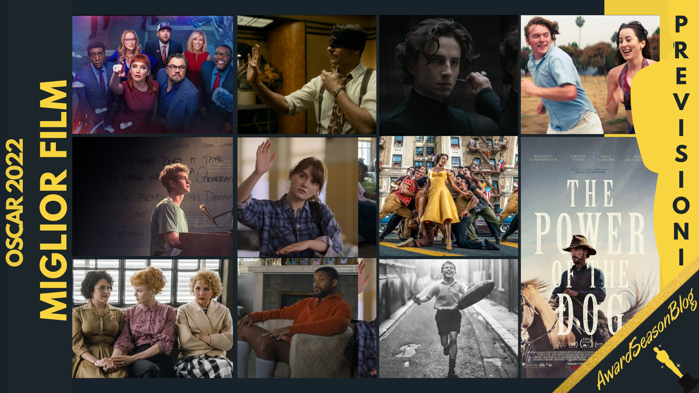 Oscar 2022: quali sono i film da tenere d'occhio? (previsioni dicembre)