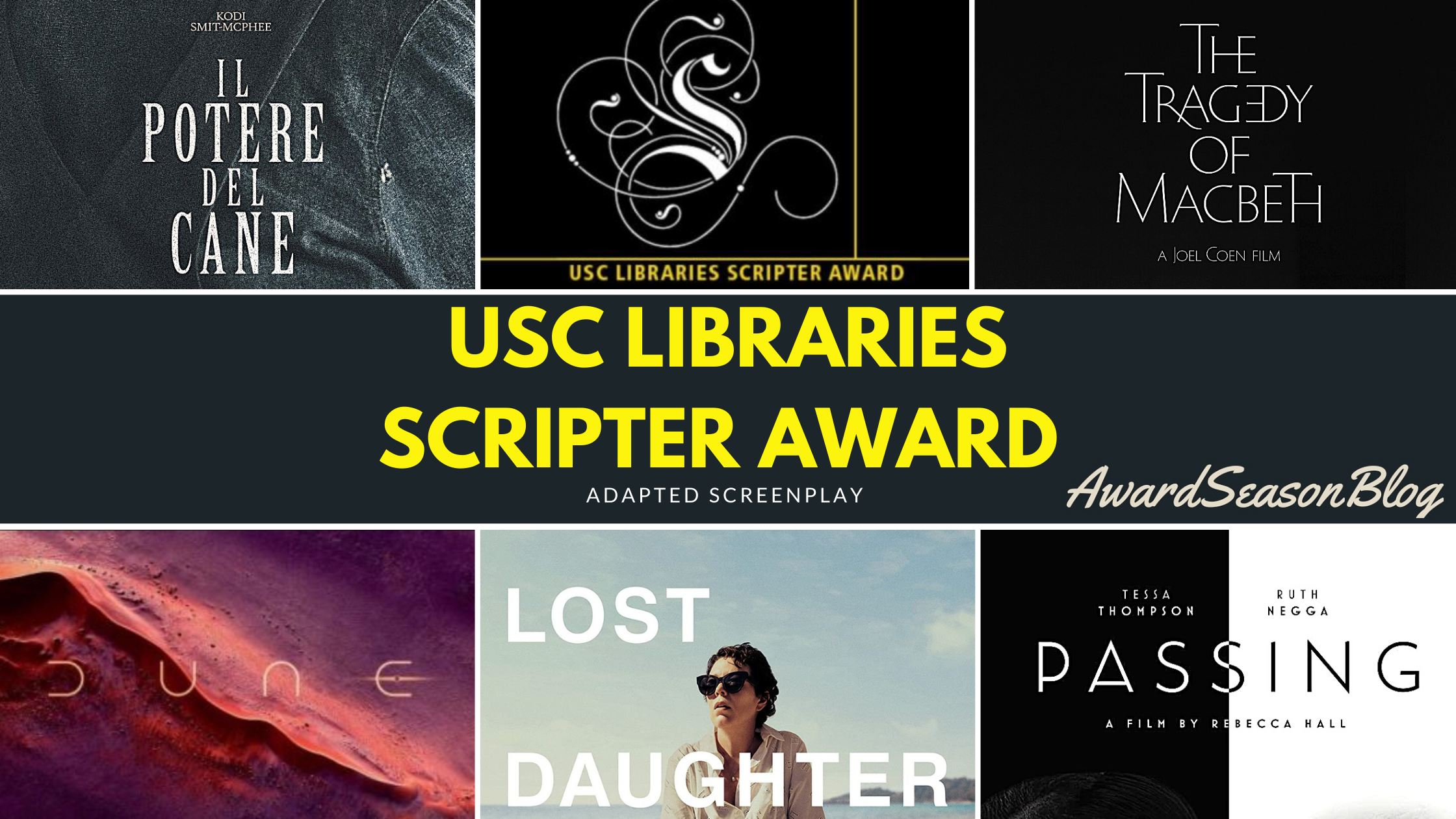 USC Libraries Scripter Award Nominations: i favoriti per il miglior adattamento cinematografico