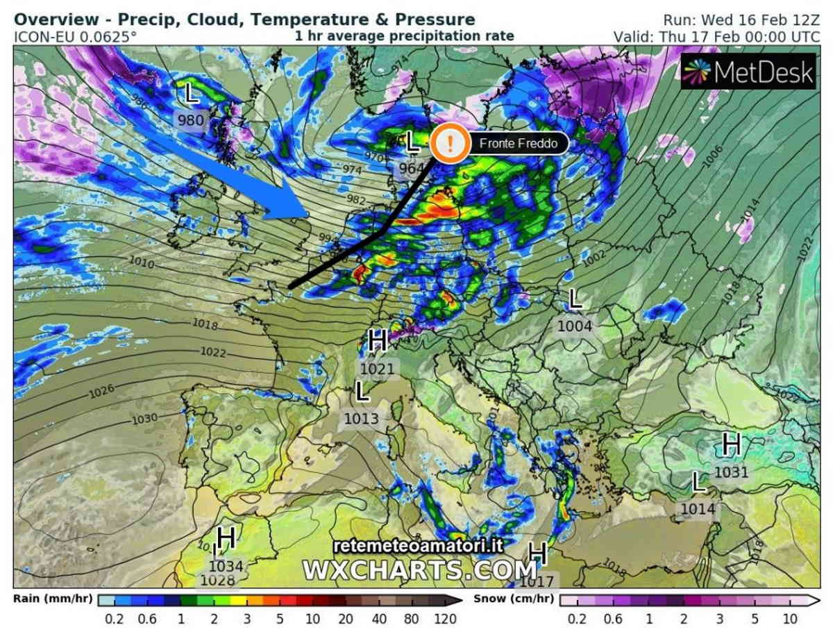 Due tempeste pronte ad interessare entro il weekend il Nord Europa