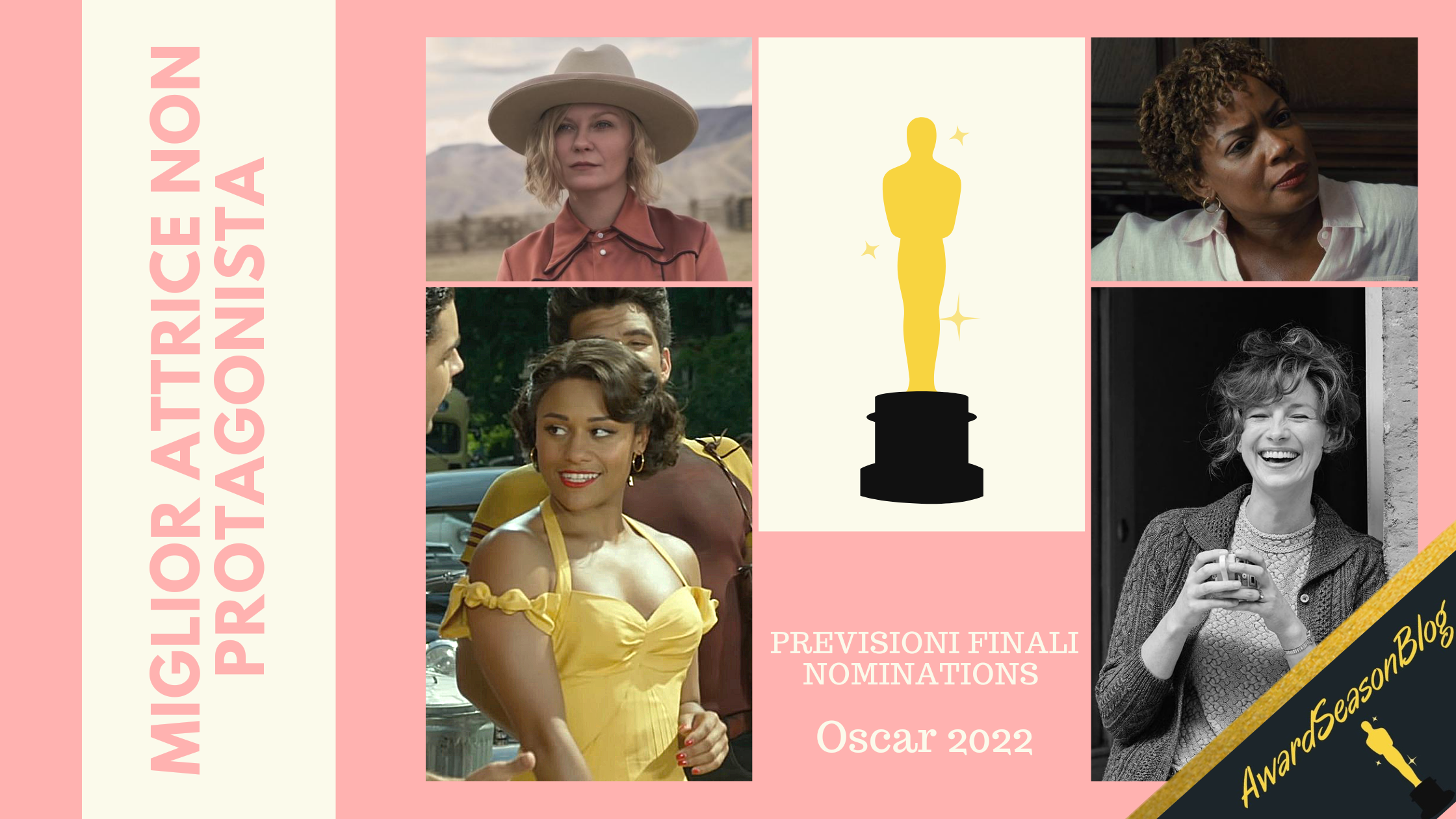 Oscar 2022: quali attrici non protagoniste sono favorite per la nomination? (previsioni febbraio)