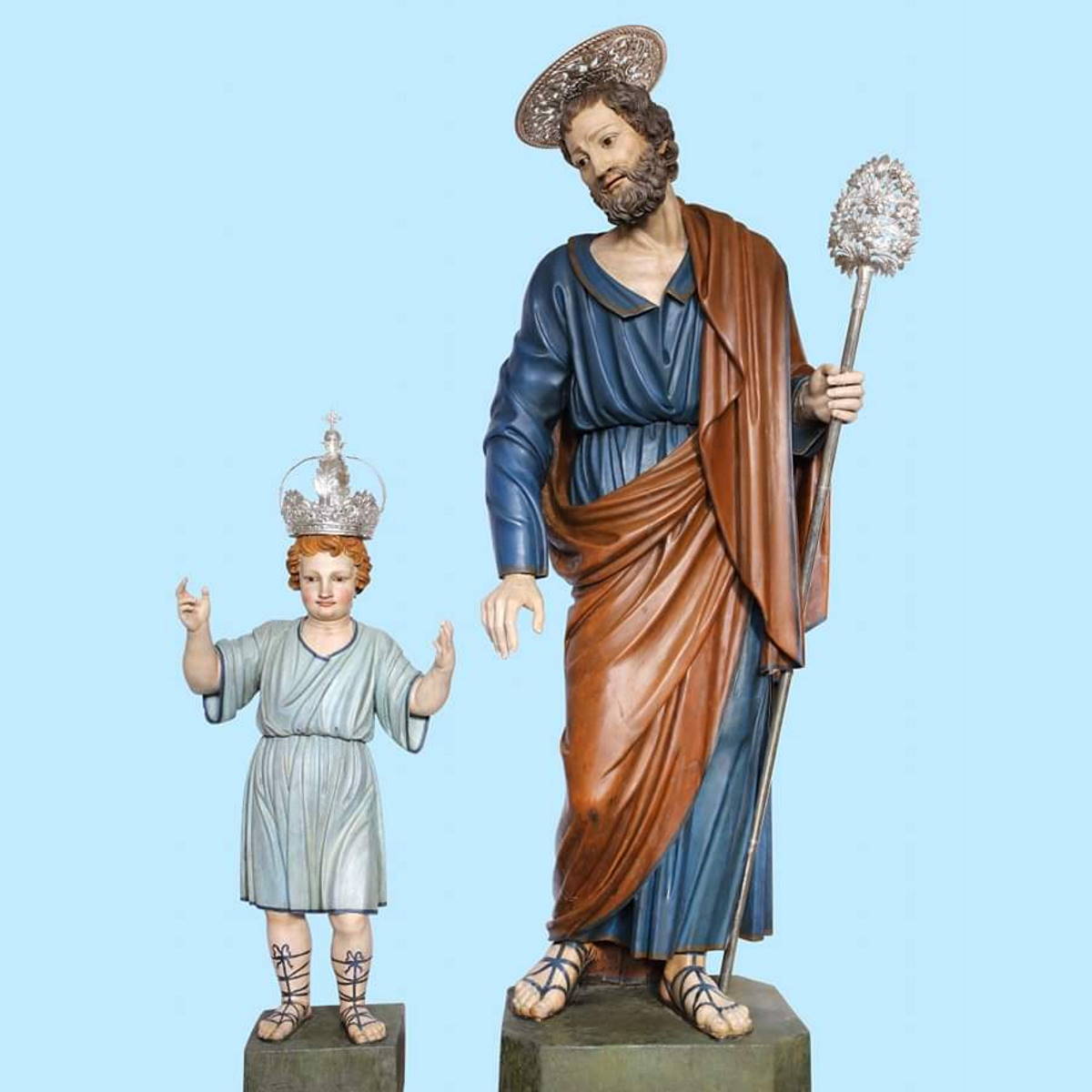 Sant’Agata di Militello (ME) - “S. Giuseppe col Bambino” torna al Duomo dopo il restauro