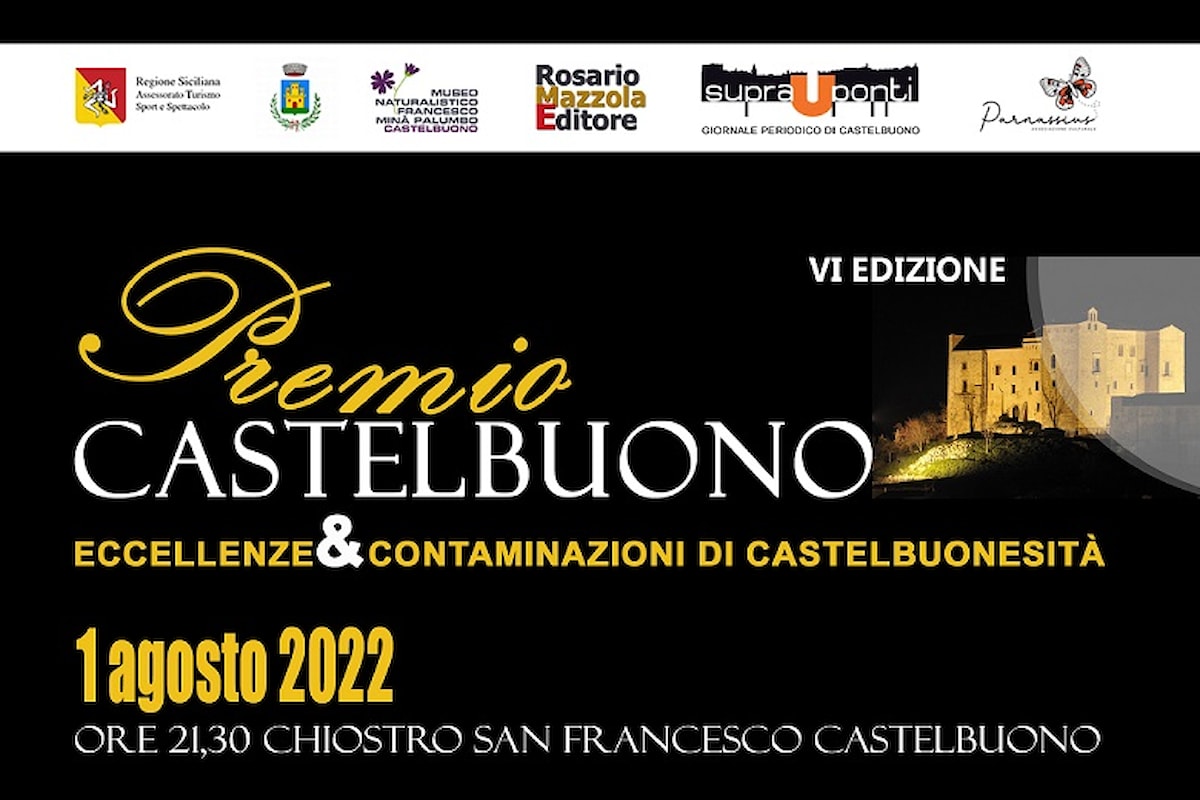 Castelbuono (PA) – Lunedì 1° agosto il “Premio Castelbuono”