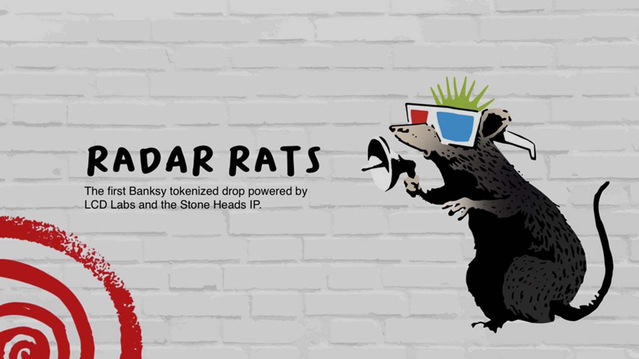 Banksy Radar Rats, un nuovo incredibile progetto NFT