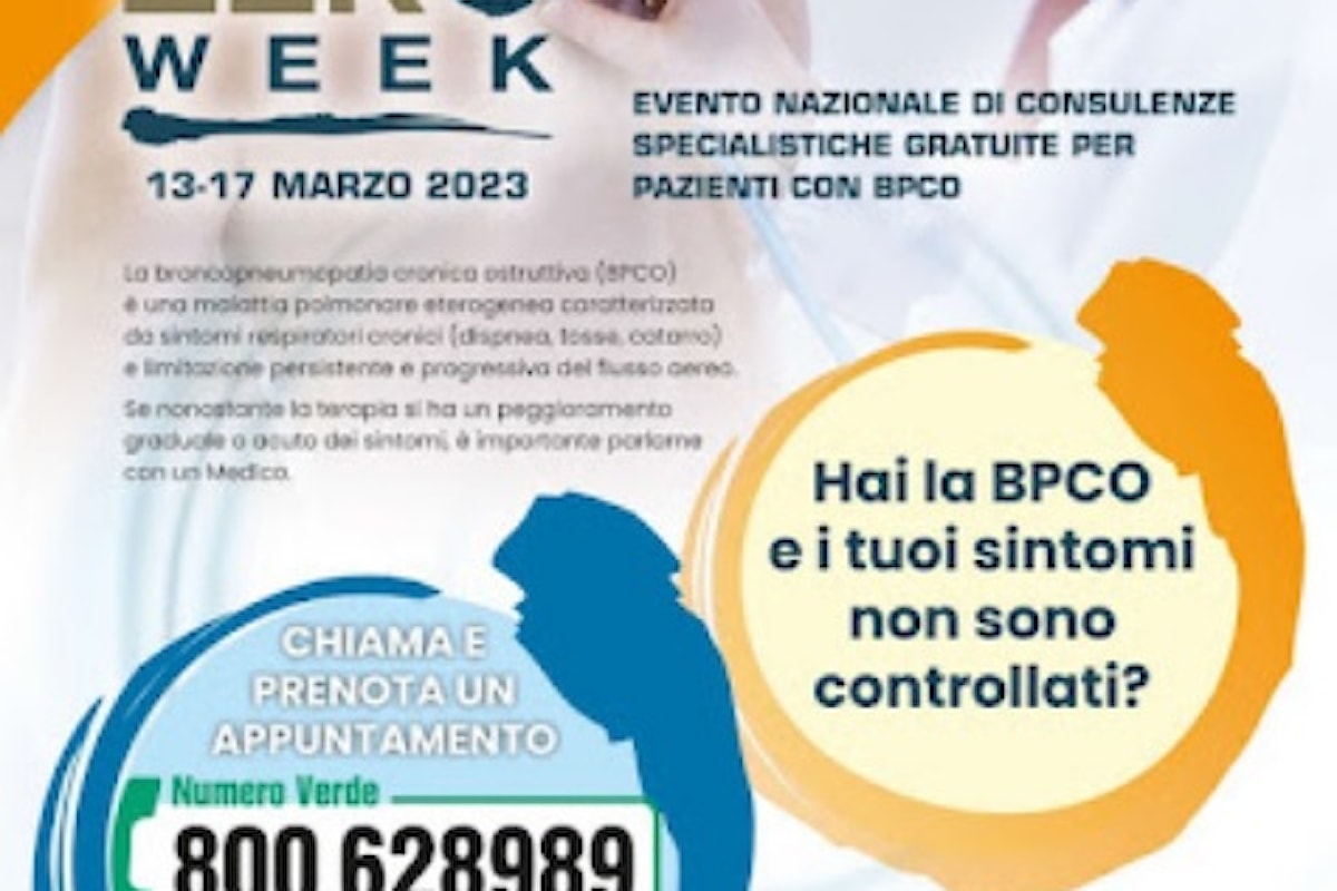 BPCO Zero Week, una settimana dedicata ai pazienti