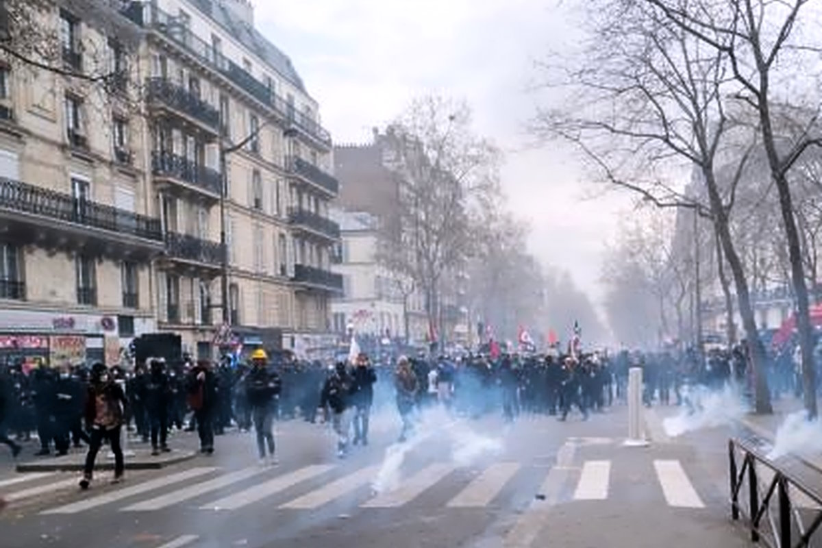 Nuova giornata di mobilitazione in Francia contro la riforma delle pensioni