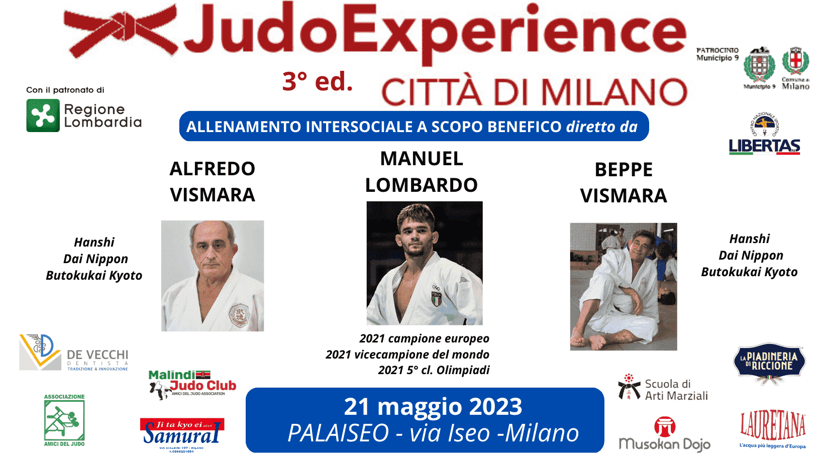 21 maggio 2023 - 3ª ed. JudoExperience città di Milano