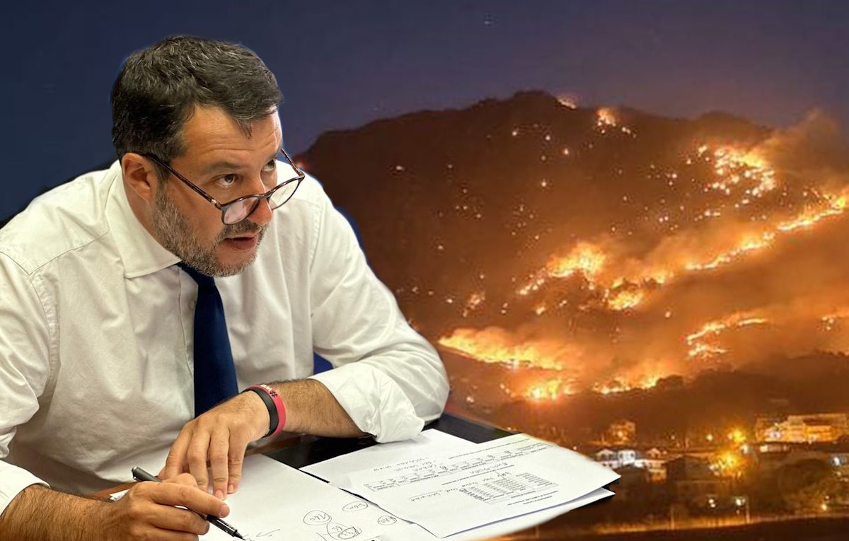 La Sicilia brucia e gli aeroporti chiudono? E allora perché non mandiamo i Leopard a Palermo e Catania?