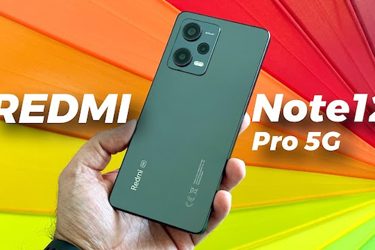 Appariscente, veloce e imperdibile: Redmi Note 12 Pro 5G!
