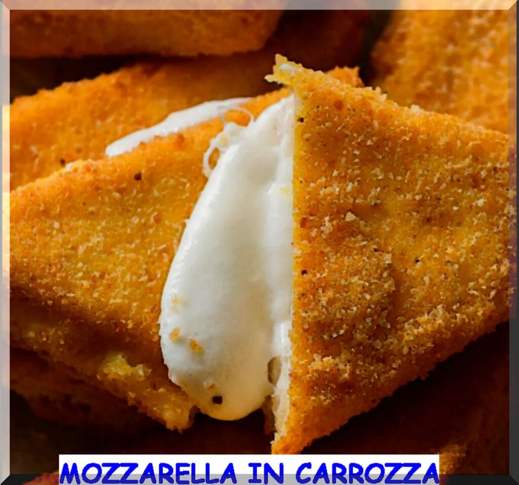 Ricetta di Cucina Mozzarella in Carrozza con Ingredienti e Preparazione