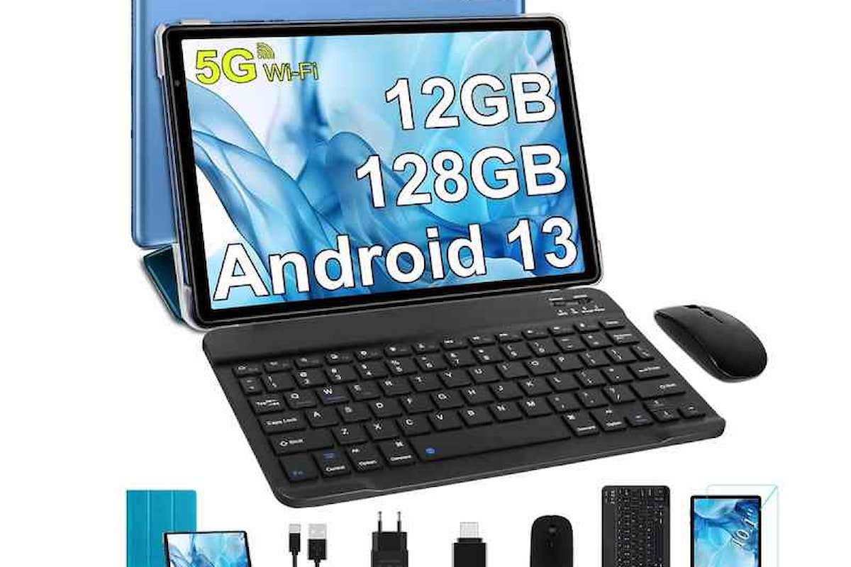 SEBBE S22: Tablet Android 13 10.1'' 12GB RAM+128GB ROM - Recensione e Funzionalità Dettagliate