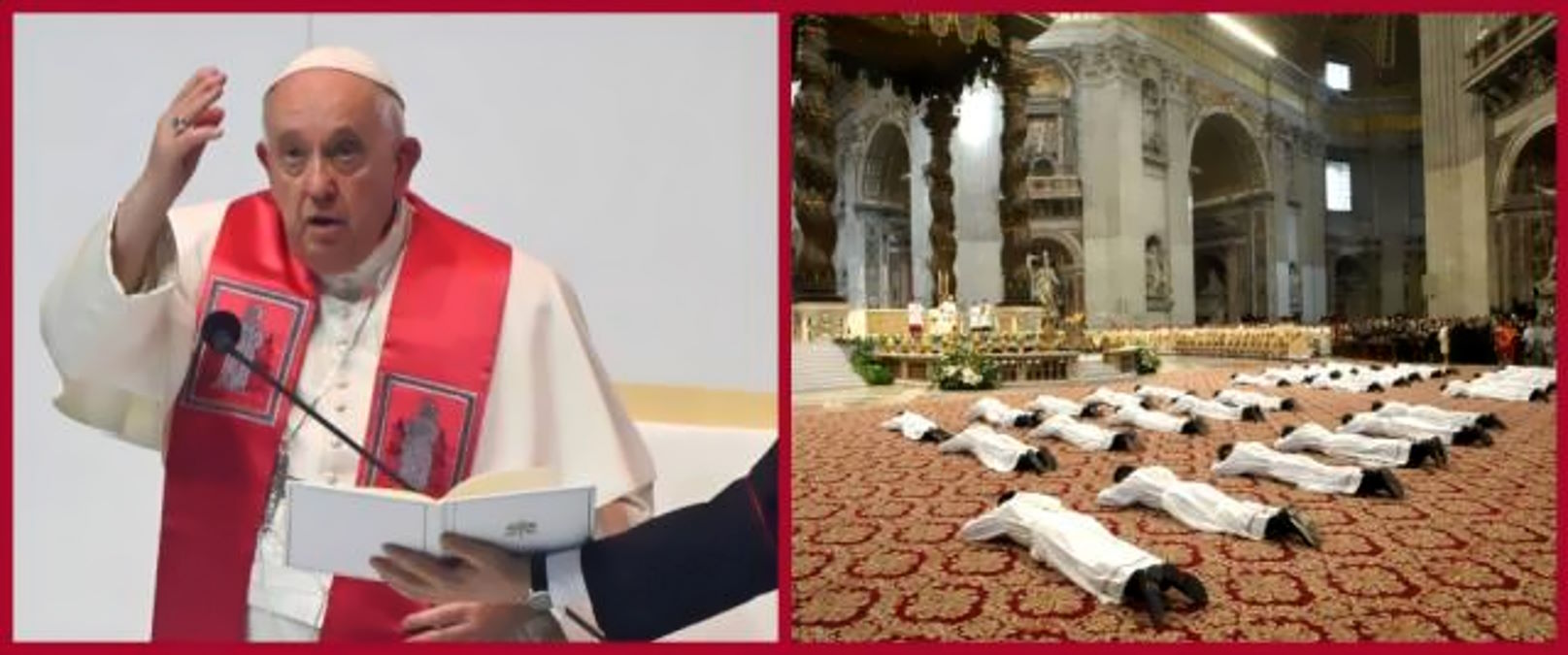 Papa riapre ai preti sposati: “Il celibato non è un dogma, si tenga conto degli sviluppi della società”