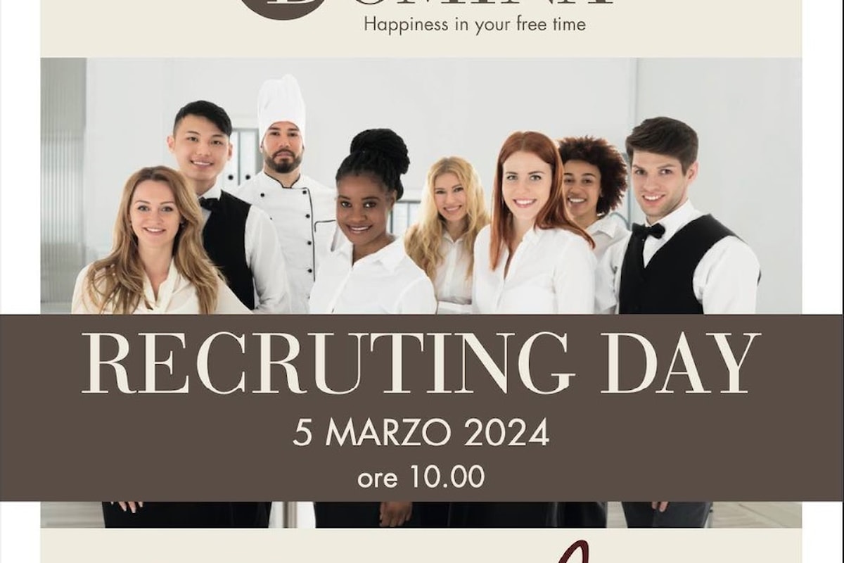 The Beach Luxury Club e Cava cercano personale: il 5 marzo 2024 Recruiting Day al Domina Zagarella Sicily - Santa Flavia (Palermo)