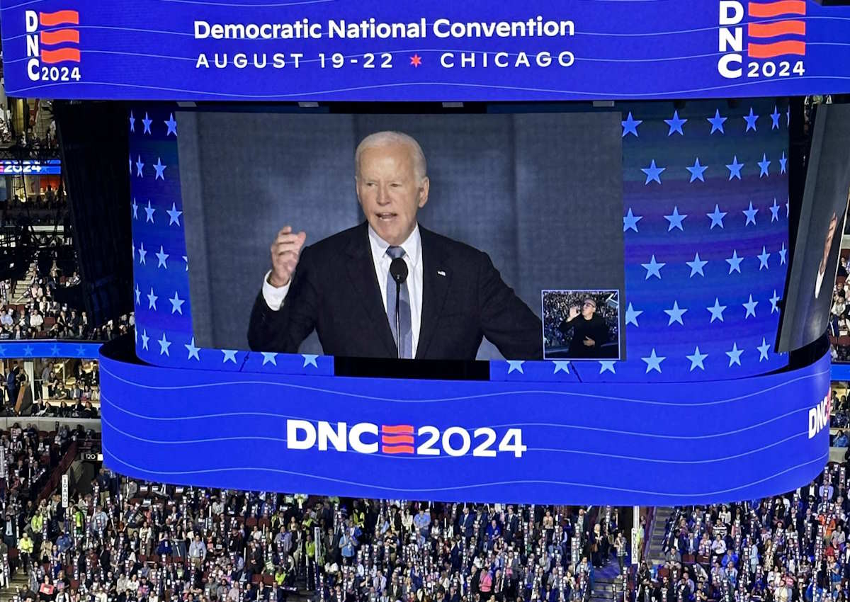 Cosa ha detto Biden nel giorno di apertura della convention dem in svolgimento a Chicago