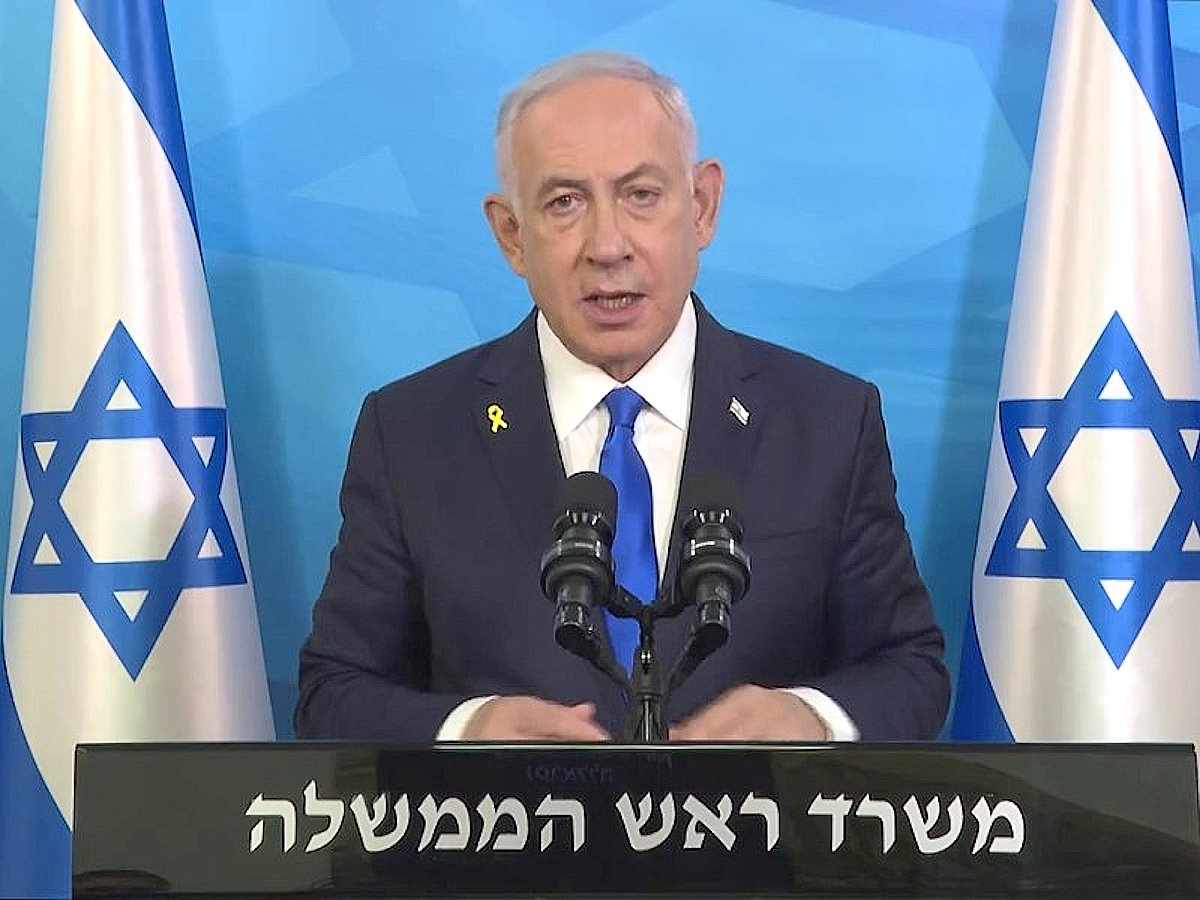 Netanyahu ha (ri)detto che continuerà a commettere i propri crimini con l'aiuto di Dio