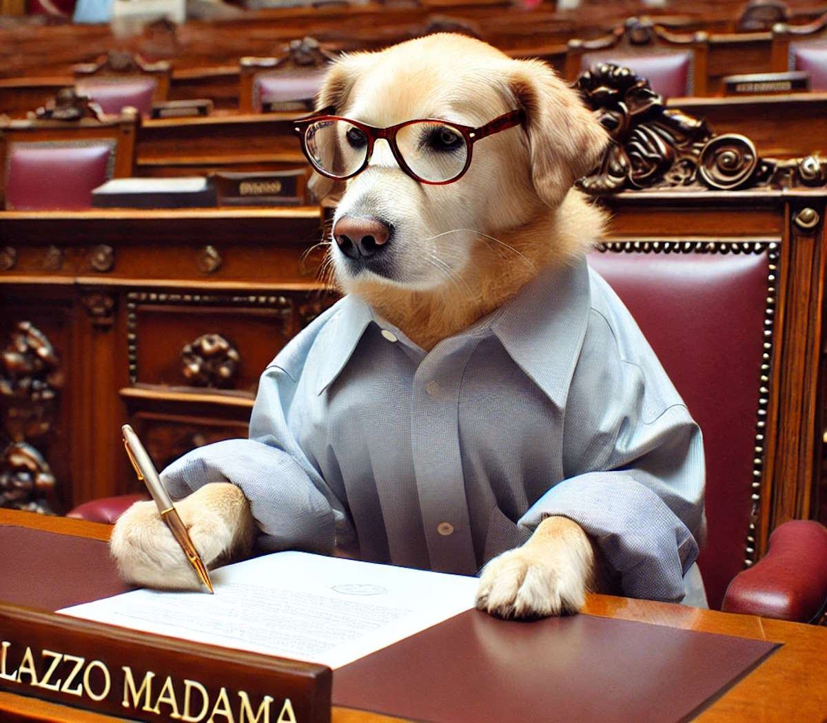 Animali al Senato: ma non è un'offesa!