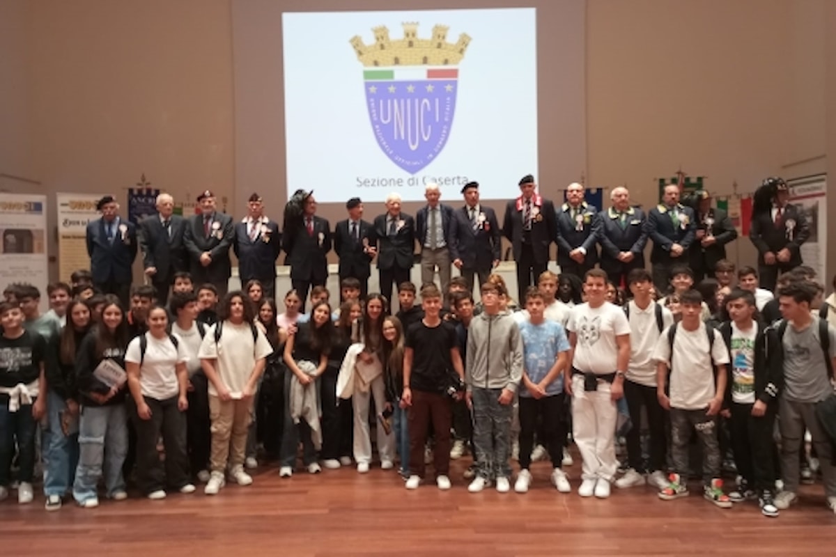Per la celebrazione della giornata del 4 novembre all’auditorium di Caserta arriva il ten. Pasquale Trabucco. Festività nuovamente riconosciuta per legge grazie al suo Comitato