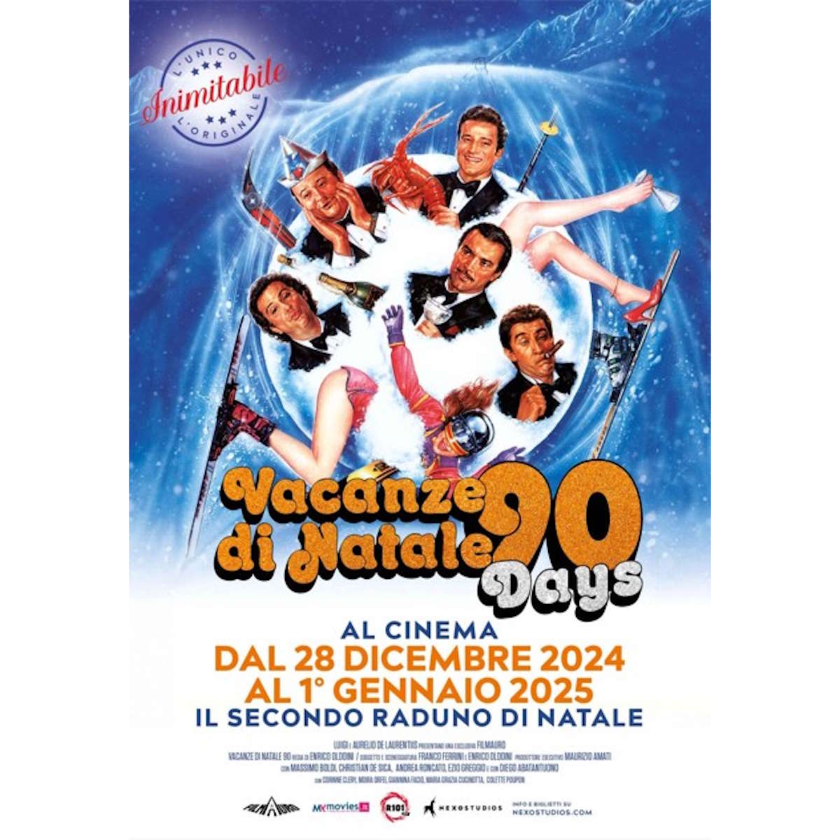 Dal 28 dicembre al 1 gennaio, torna al cinema, in 4K, “Vacanze Di Natale ‘90”, di Enrico Oldoini