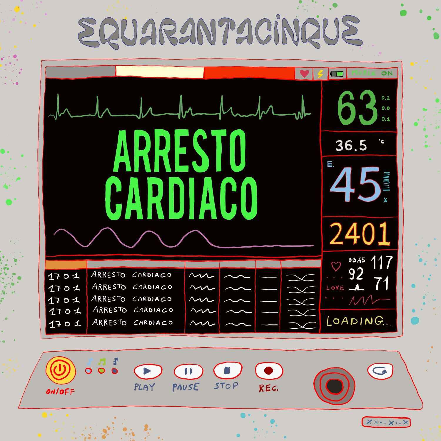 Arresto Cardiaco: gli Equarantacinque esplorano il loro lato più intimo