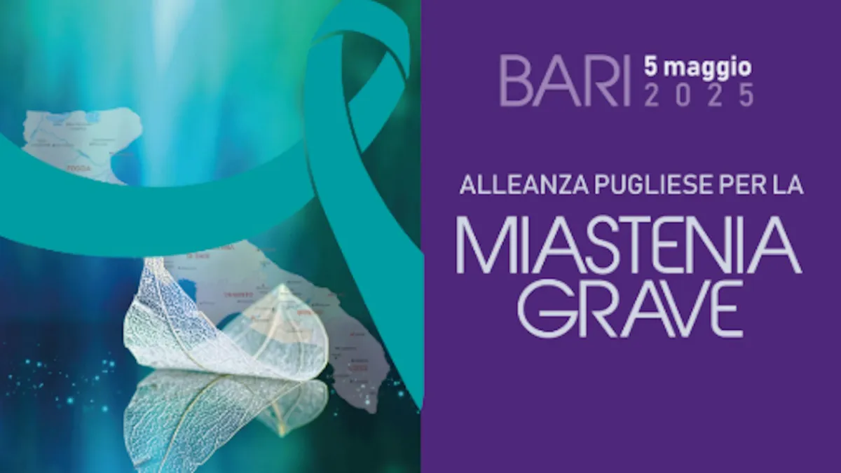 Alleanza Pugliese per la miastenia grave il 5 maggio a Bari