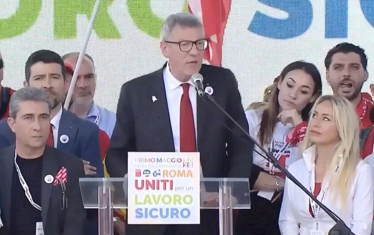 Landini, Cgil: questo primo maggio non c'è nulla da festeggiare