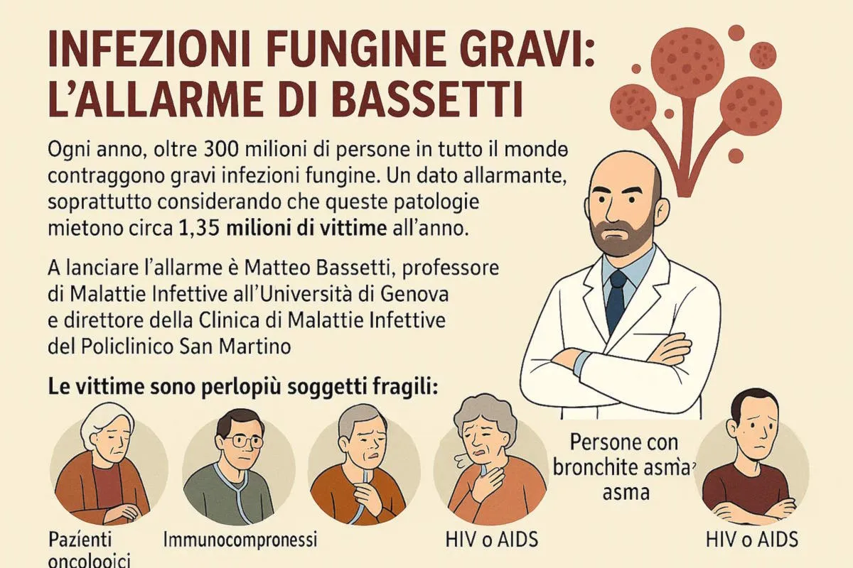 Infezioni fungine: un'emergenza sanitaria sottovalutata che colpisce milioni di persone ogni anno
