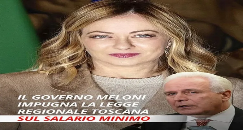 Il Governo impugna la legge della Regione Toscana sul salario minimo.