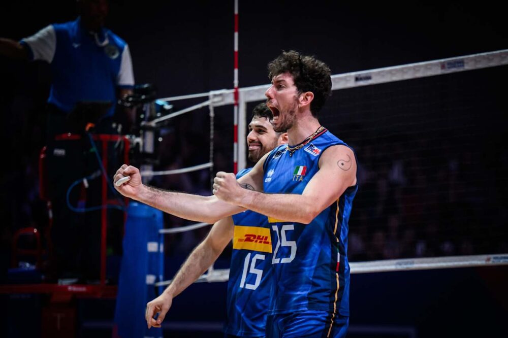 La nazionale italiana maschile di pallavolo si qualifica per la prima volta per la finale di Nations League