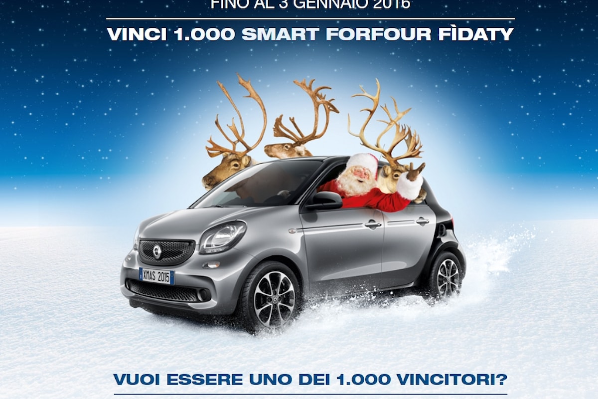 Il 3 gennaio 2016 è l'ultimo giorno del concorso Vinci 1000 Smart!