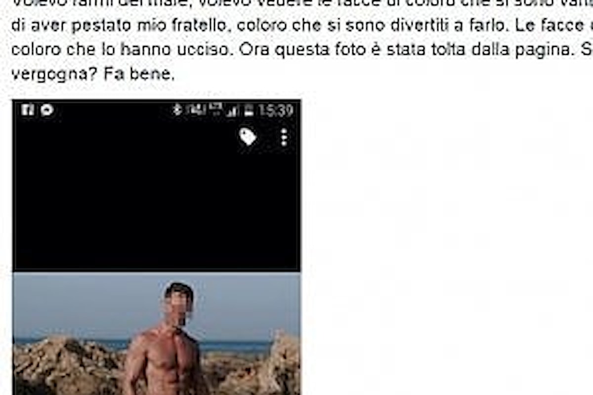 Ilaria Cucchi pubblica su Facebook la foto di uno dei carabinieri che avrebbero picchiato il fratello