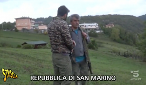 I cacciatori di San Marino replicano al servizio di Striscia La Notizia
