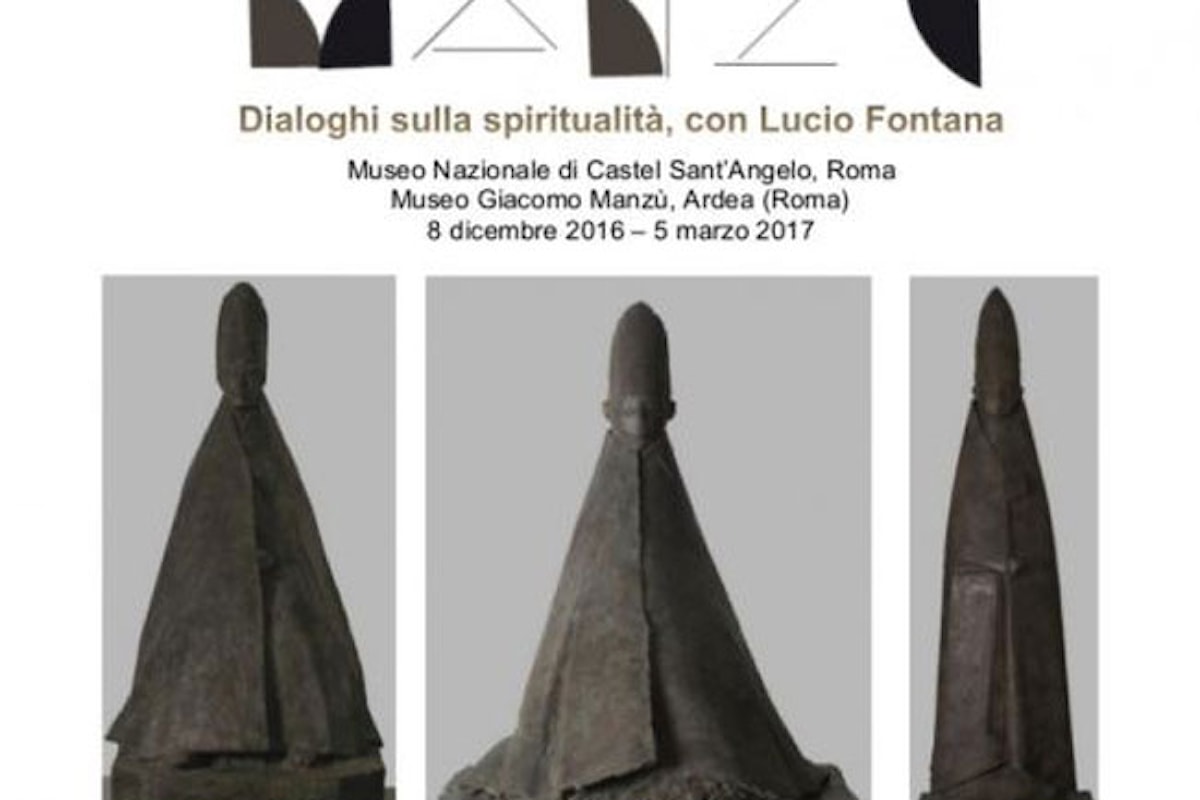 Giacomo Manzù e Lucio Fontana insieme a Roma in mostra