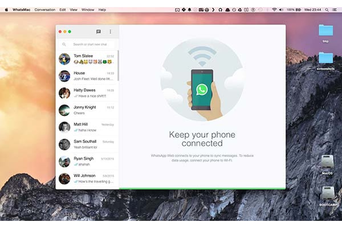 Come utilizzare WhatsApp sul Mac