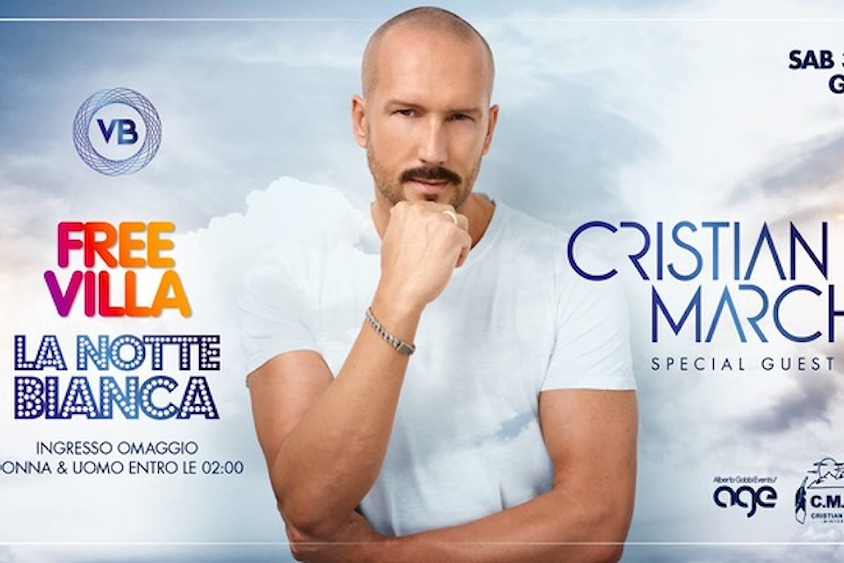 30 giugno, Free Villa - La Notte Bianca a Villa Bonin. Al mixer Cristian Marchi