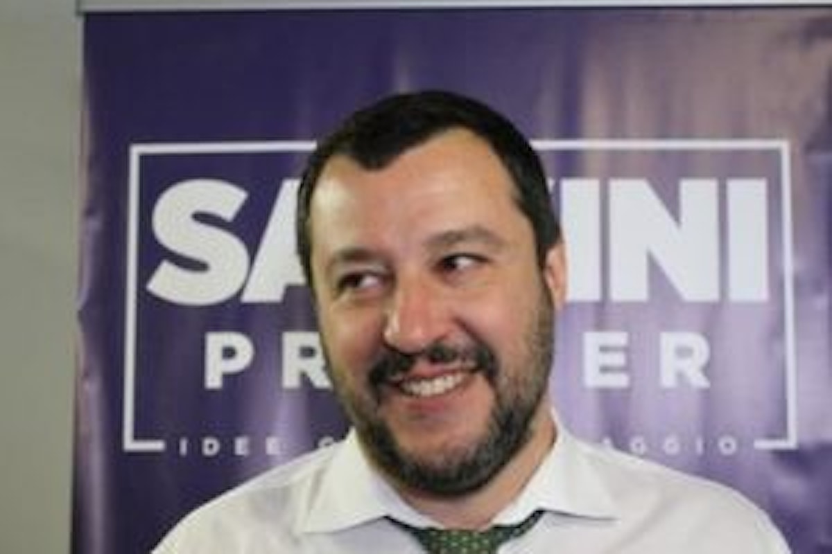 Matteo Salvini soddisfatto dopo lo stop del blocco dei conti