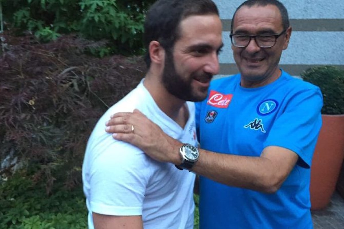 Calcio - Higuain fa una promessa a Sarri