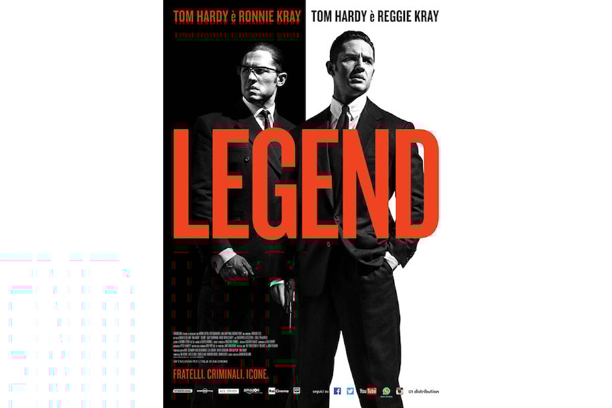 Al cinema: LEGEND Tom Hardy si sdoppia